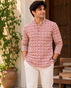 Fish Printed Kurta