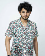 Abstract Hand Block Print Summer Shirts