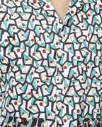 Abstract Hand Block Print Summer Shirts