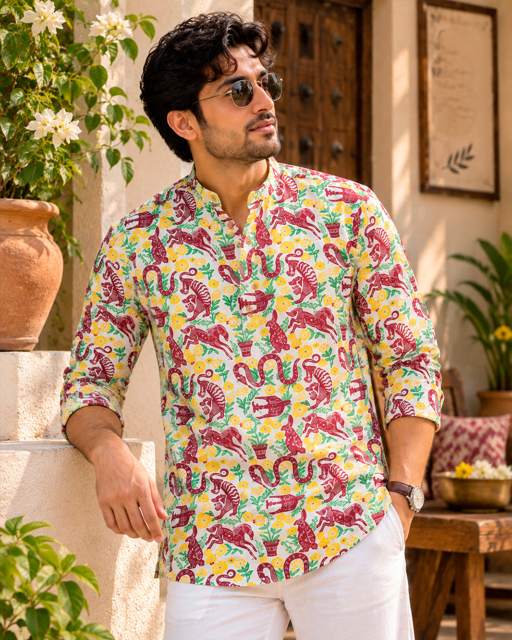 Safari Printed Kurta