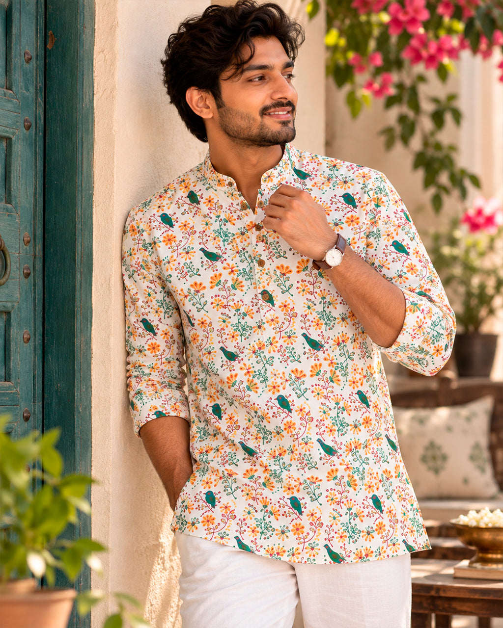 Bulbul Garden Printed Kurta
