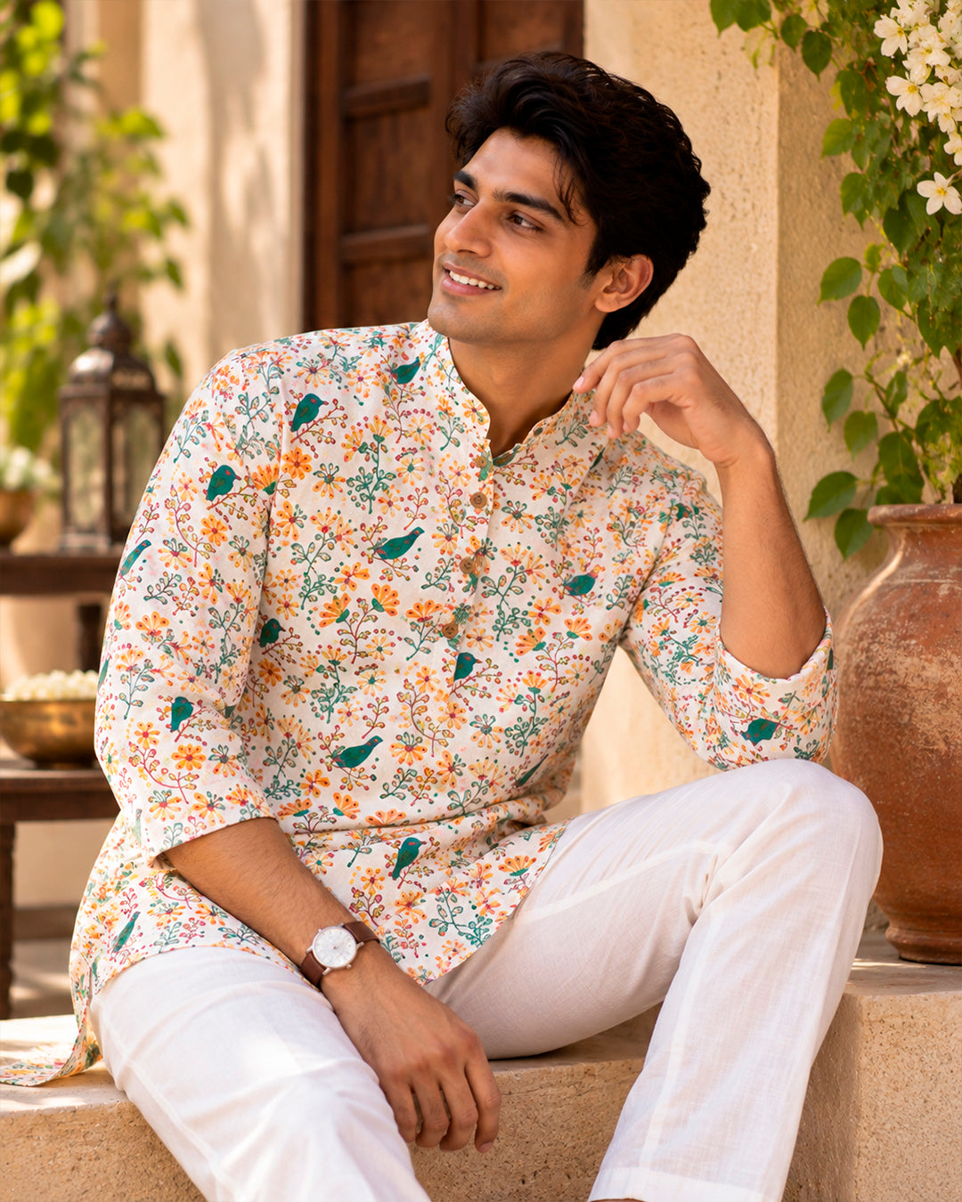Bulbul Garden Printed Kurta