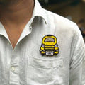 Taxi Brooch