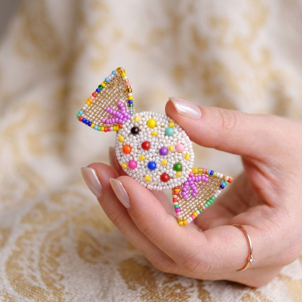 Toffee Brooch