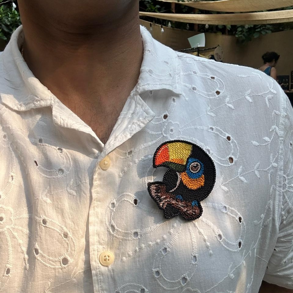 New Toucan Brooch