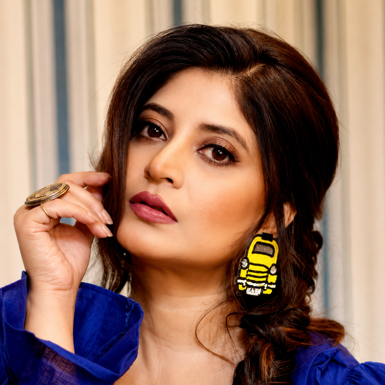 Kolkata Taxi Earring