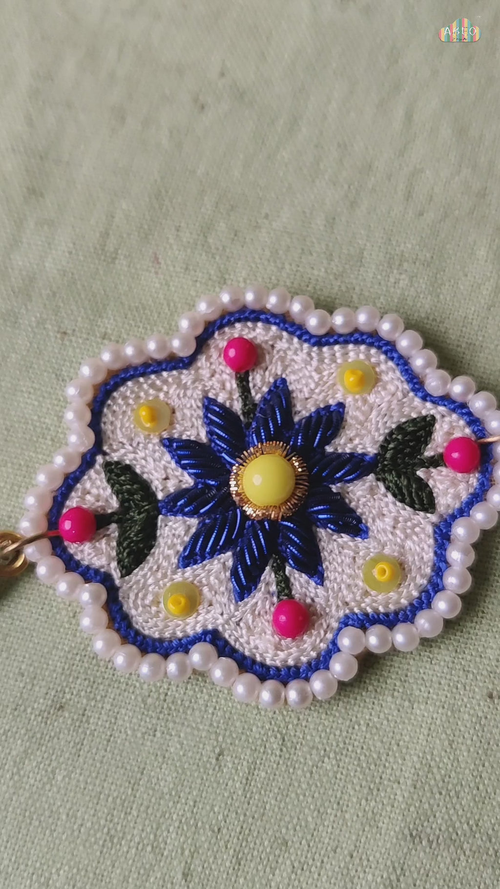 The Neelambari Blossom Rakhi