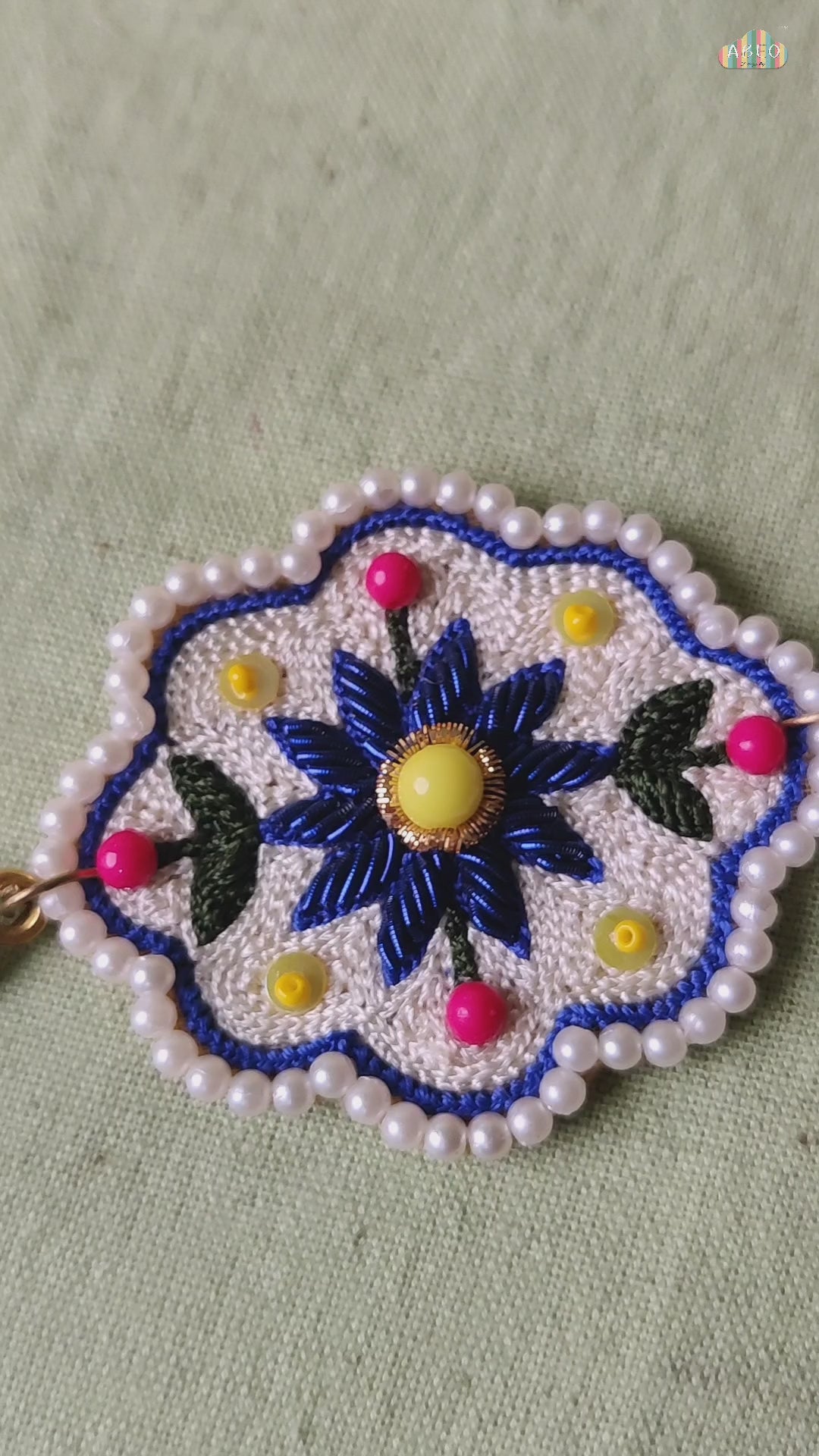 The Neelambari Blossom Rakhi