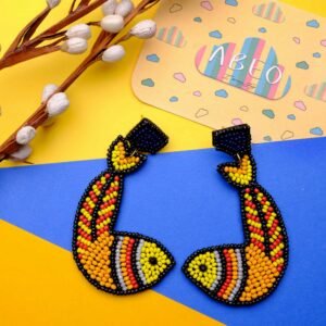 MACHLI BEAD EARRING