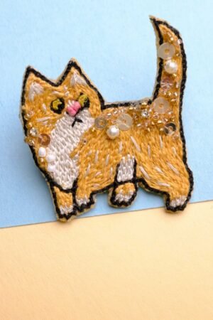 Cute Kitty Brooch