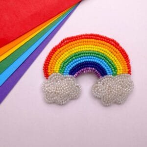Rainbow Brooch