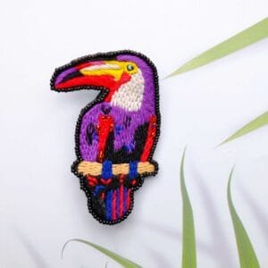 Toucan Brooch