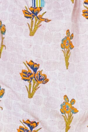Block Print Kaftan Co-ord Set - Image 2