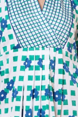Wanderlust Print Women Midi Dress - Image 4