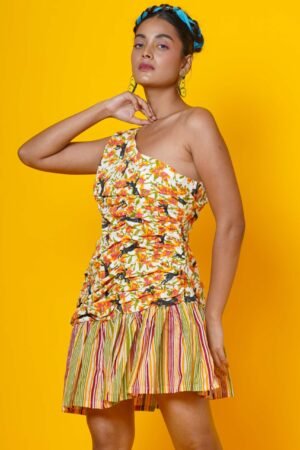 Women Block Print Lounge Wear in Rabbit Print - Image 5