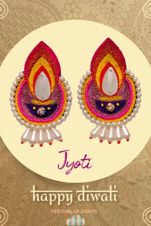 Moti Latkan Diya Earring