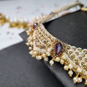 Raag Mala - Neckpiece, Earrings and Ring - Image 2