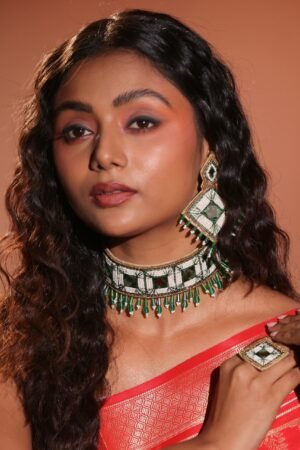 Aadya - Neckpiece, Earrings and Ring