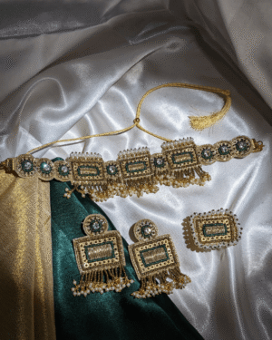 Adhunika - Neckpiece, Earrings and Ring