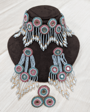 Apsara - Neckpiece, Earrings and Ring