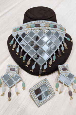 Prithvi Haar - Neckpiece, Earrings and Ring