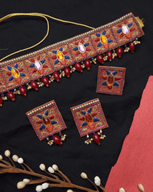 Sangam - Neckpiece, Earrings and Ring