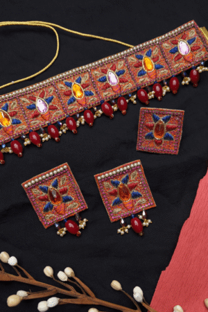 Sangam - Neckpiece, Earrings and Ring
