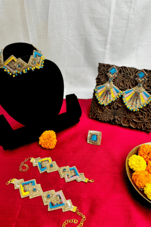 Saptapadi - Neckpiece, Earrings, Bracelets and Ring