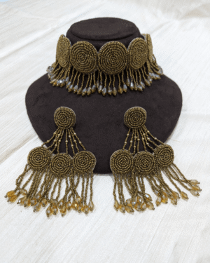 Swarnali - Neckpiece and Earrings