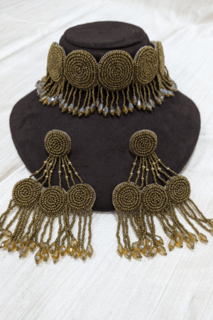Swarnali - Neckpiece and Earrings