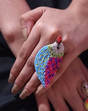Panchi-beaded-ring-1
