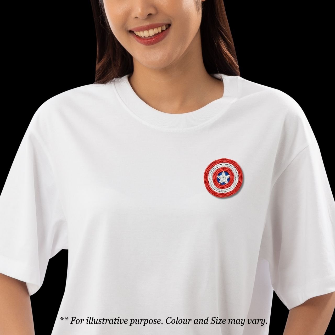 Captain America Brooch - Image 4