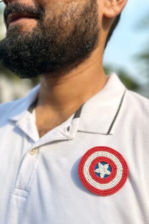 Captain America Brooch