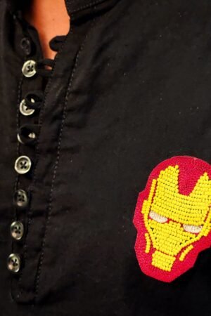 Iron Man Brooch