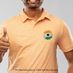 Tiranga Flower Brooch - Image 3