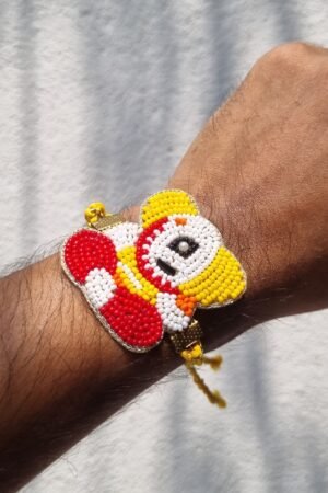 Yellow Ganesh Rakhi