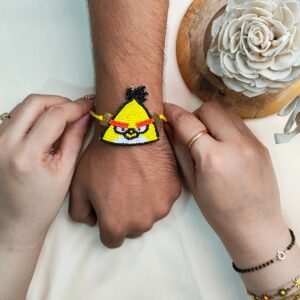 Yellow Angry Bird Rakhi