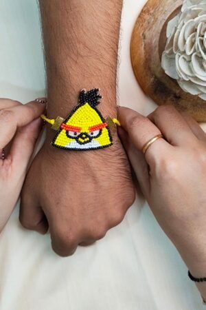 Yellow Angry Bird Rakhi