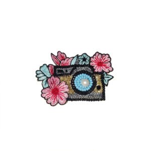 Camera Brooch Pin