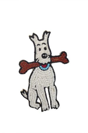 Doller Dog Brooch Pin