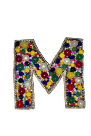 Multi M Brooch Pin