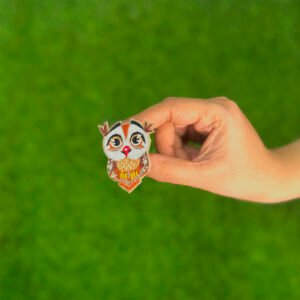 Owlet Brooch - Image 2