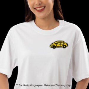 Yellow Taxi Brooch Pin - Image 3