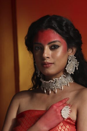 Leela - Neckpiece, Earrings and Ring