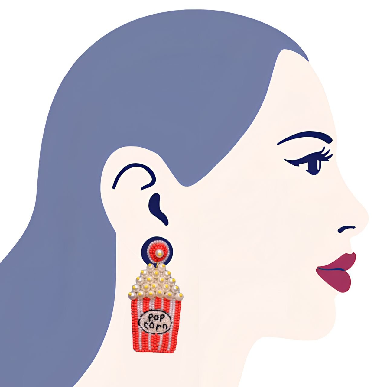 Pop Corn Earring - Image 5