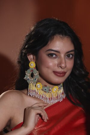 Anuragi (Haldi) - Neckpiece, Earrings, Bracelets and Ring