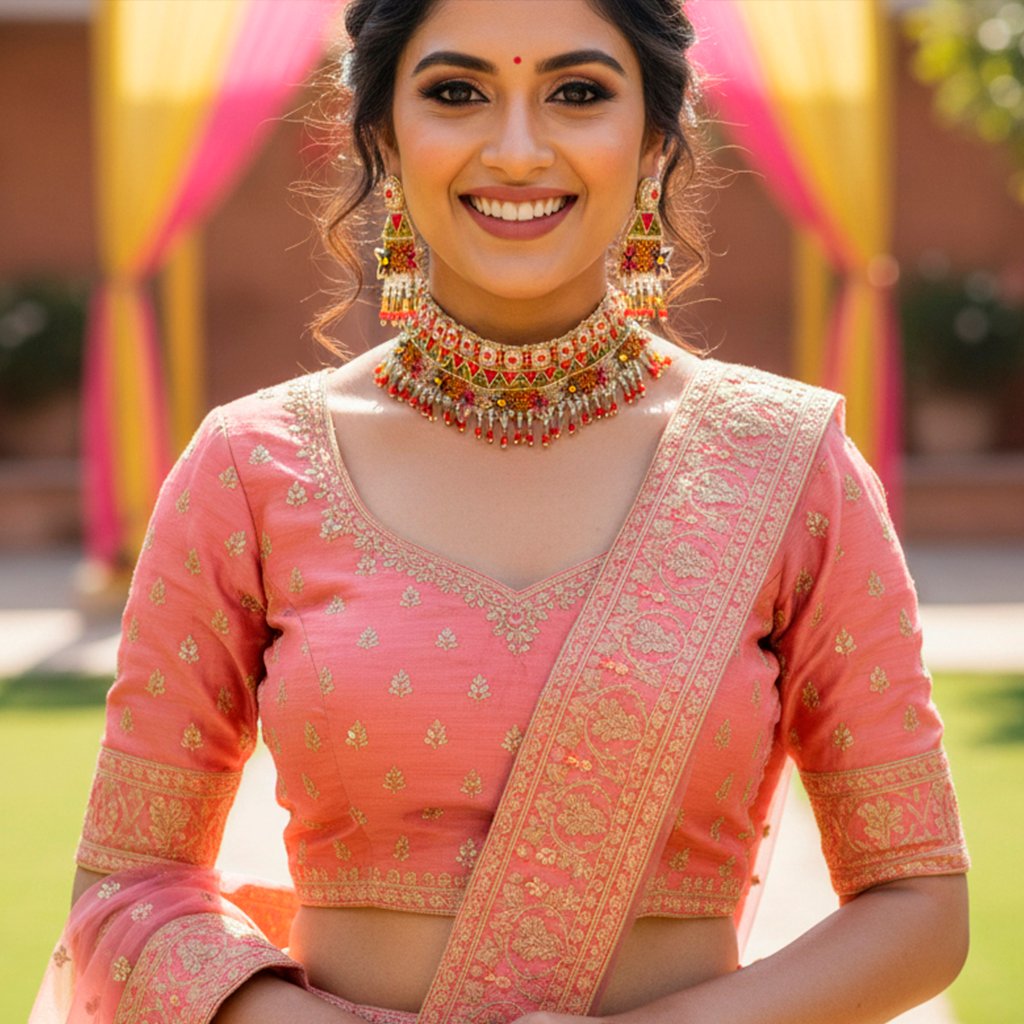 Riddhi - Neckpiece, Earrings and Ring - Image 2