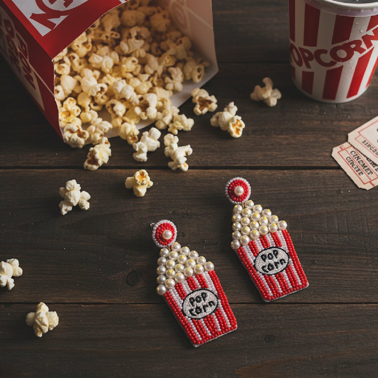 Pop Corn Earring - Image 3