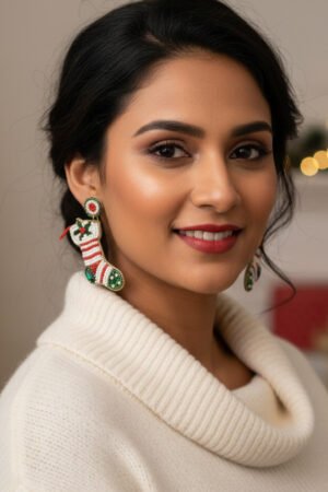 Christmas Stocking Earring