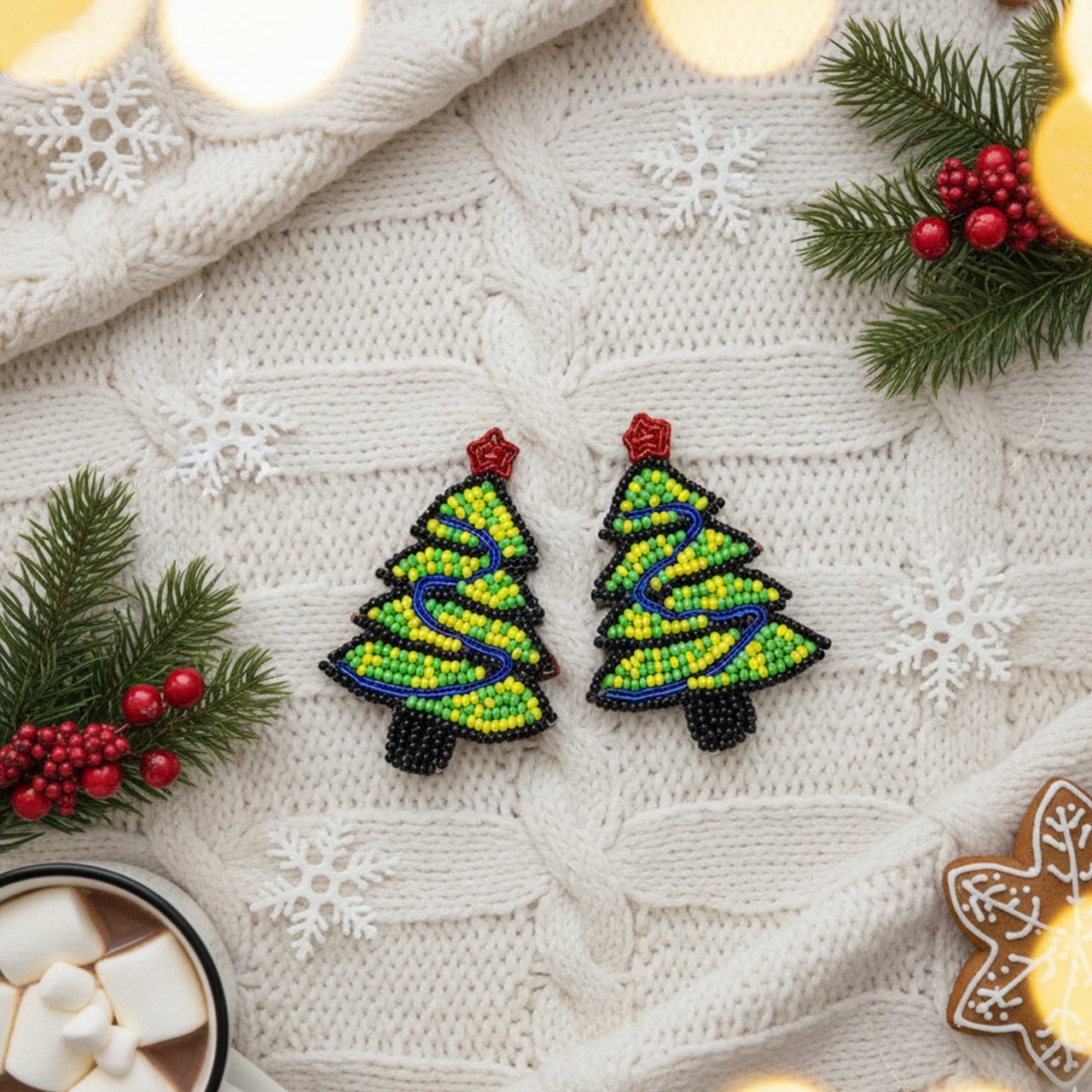 Christmas Tree Earring - Image 3